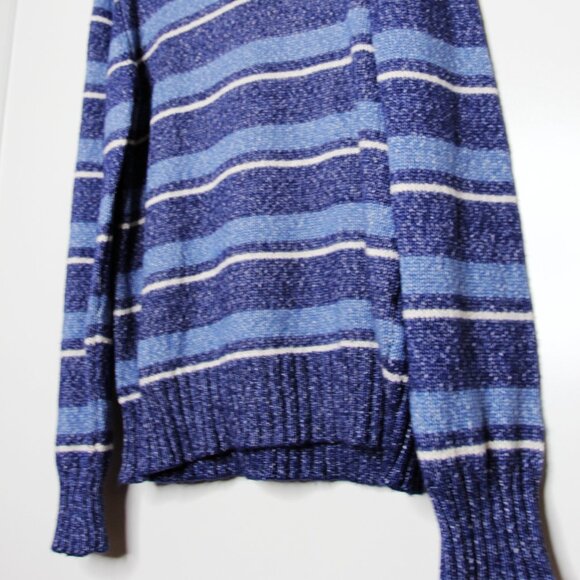 BNWT SS22 OFFICINE GENERALE MARCO HTR STRIPED SWEATER L & XL - Picture 6 of 13